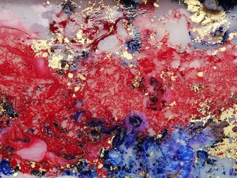 Abstract alcohol ink Stock Photos