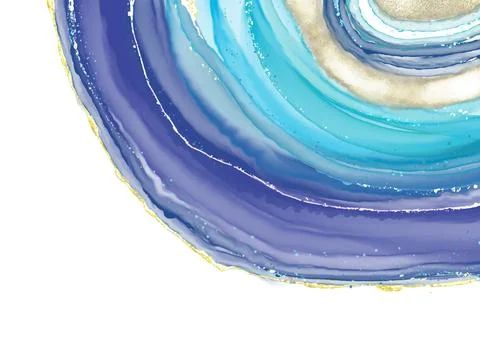 Abstract alcohol ink texture marble style background. Stock Illustration