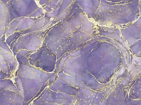 Abstract alcohol ink texture marble style background. Stock Illustration