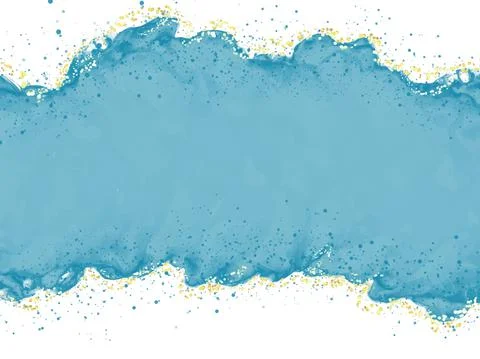 Abstract alcohol ink texture marble style background. Stock Illustration