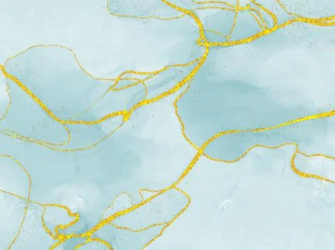 Abstract alcohol ink texture marble style background. Stock Illustration