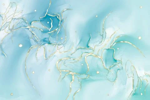 Abstract alcohol ink texture marble style background. Illustrazione stock