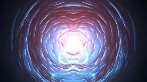 Abstract Alien Monster Vortex Textured Background Loop Stock Footage 111765872