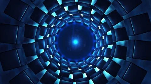 Abstract alien protals Stock Illustration