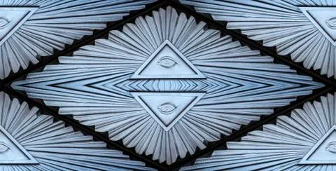 Abstract all seeing eye Stock Illustration