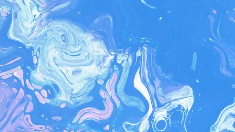 Abstract amazing liquid animation, Multicolor fluid pattern background. Stock Footage 304198735