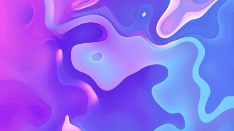 Abstract amazing liquid animation, Multicolor fluid pattern background. Stock Footage 304198961