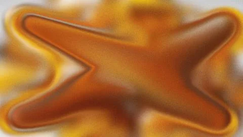 Abstract Amber Fluid Shape Background with Soft Blur Stock-Illustration