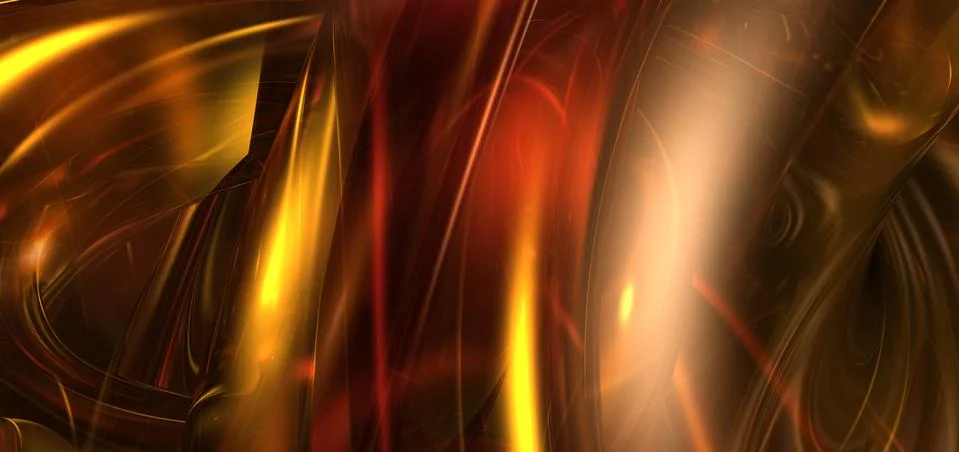 Abstract Amber Stock Illustration