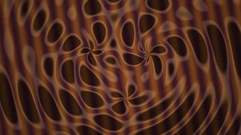 Abstract Amber Swirling Pattern Seamless Loop Stock Footage 340652694