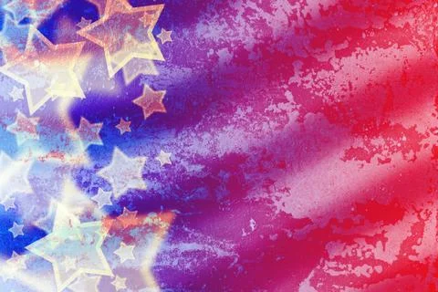 Abstract American flag Stock Photos
