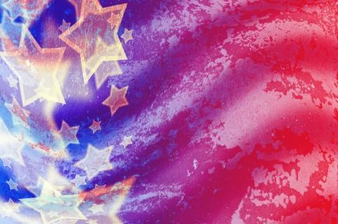 Abstract American flag Stock Photos