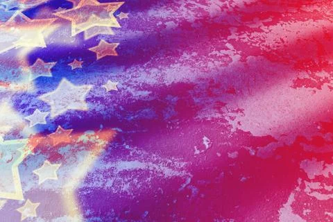 Abstract American flag Stock Photos