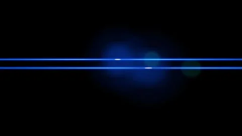 Abstract Anamorphic Blue Flare Glowing Particles Background Stock Footage 334593942