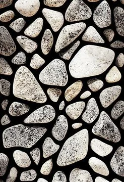 Abstract ancient stones pattern Stock Illustration