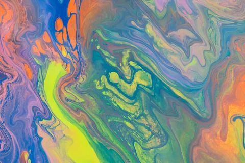 Abstract and colorful patterned surface, color explosion Stock Photos