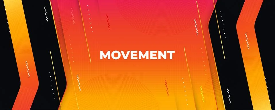 Abstract and Creative Orange Gradient Background with Modern Technology Ilustración de archivo