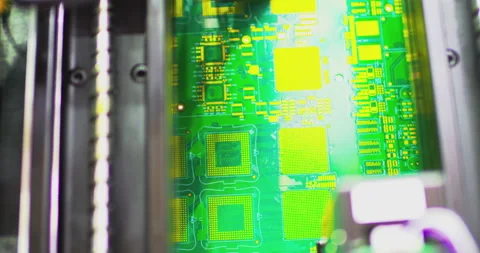 Abstract and energetic cybernetic visual images of the video. Stock Footage 337167768