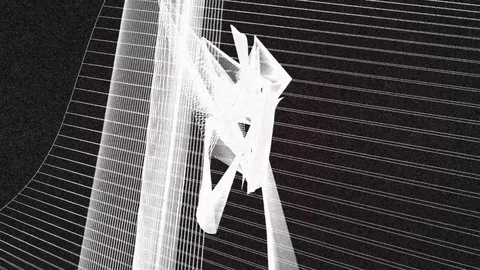 Abstract and minimalistic vhs visuals Stock-Footage 101212678