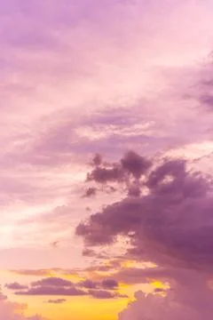 Abstract and pattern of cloud sky trend colors background, 写真素材