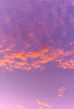 Abstract and pattern of cloud sky, Velvet violet, Trend color background 写真素材