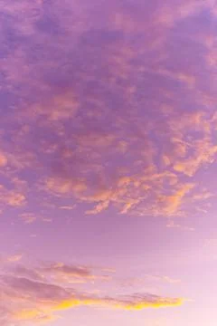 Abstract and pattern of cloud sky, Velvet violet, Trend color background Stock Photos