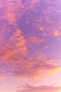 Abstract and pattern of cloud sky, Velvet violet, Trend color background Stock Photos