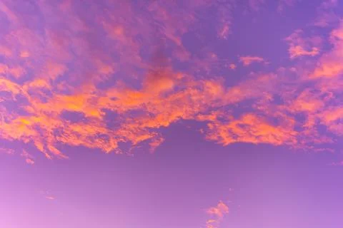 Abstract and pattern of cloud sky, Velvet violet, Trend color background 写真素材