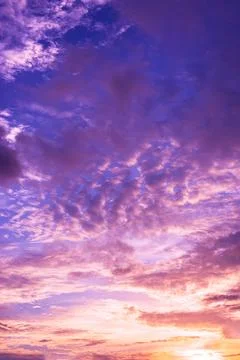 Abstract and pattern of cloud sky Stock Photos