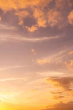 Abstract and pattern of cloud sky Calming coral, Orange, Trend color backgrou Foto stock