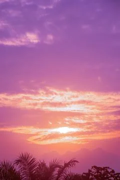 Abstract and pattern of cloud sky, Velvet violet, Velvet Purple, Trend colo.. Stock Photos