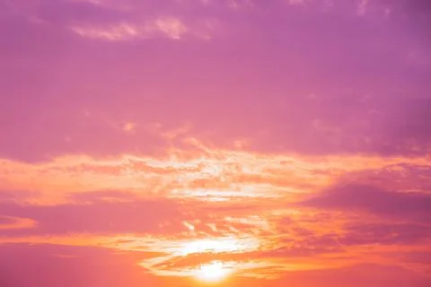 Abstract and pattern of cloud sky, Velvet violet, Velvet Purple, Trend colo.. Foto stock