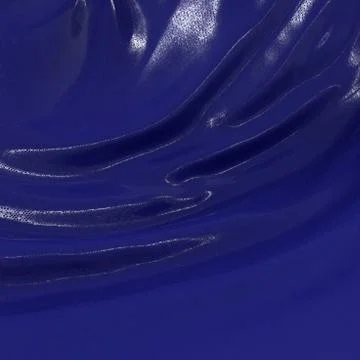 Abstract and shiny luxury silk cloth in shape of liquid wave with folds. Satin Stock Illustration