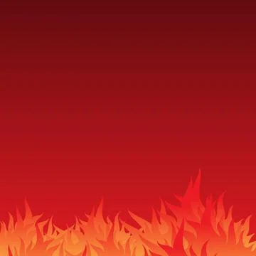Abstract and simple burn flame background with gradation color Illustrazione stock