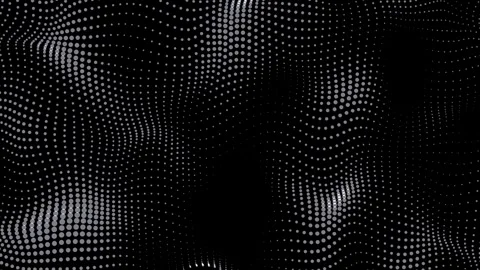 Abstract and technology dots wave background. Dot pattern with halftone eff.. Stock Footage 321247703