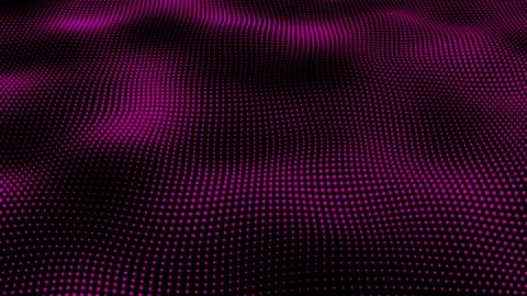 Abstract and technology purple dots wave background. Dot pattern with halft.. Stock Footage 291936297