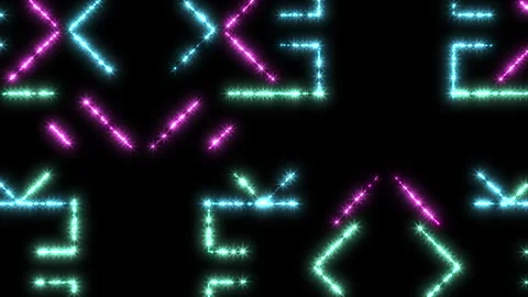 Abstract and vibrant patterned design for web or graphic projects 스톡 동영상 270408812