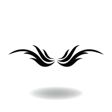 Abstract Angel Wings Stock-Illustration