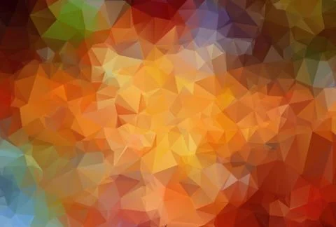 Abstract  angular colorful vector background Stock Illustration