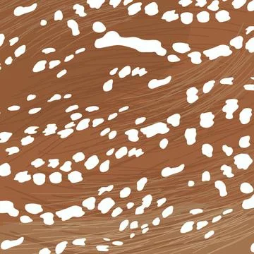Abstract animal seamless pattern Deer skin texture Stock Illustration