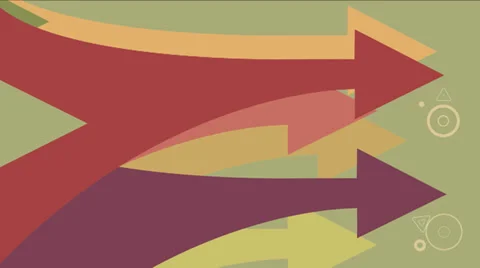 Abstract animated arrow strips. Stock Footage 32850922