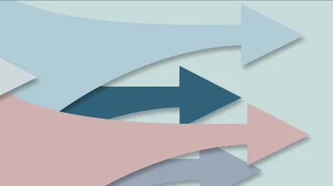 Abstract animated arrow strips. Stock Footage 32850947