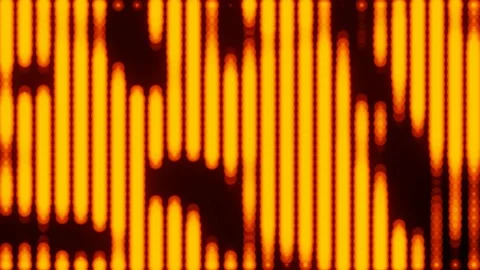 Abstract animated background animation, Simple grid animation in orange color Stock Footage 229883124