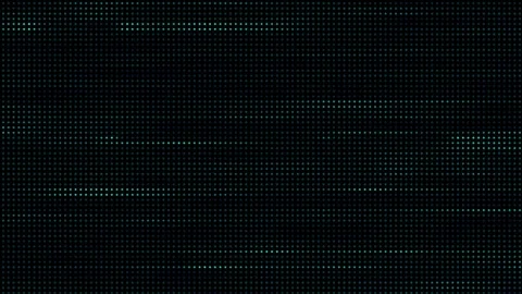 Abstract animated background with blue dots lighting up and fading Stock Footage 284031379