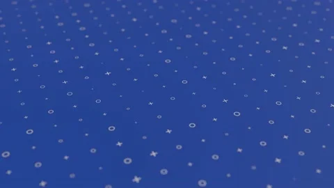 Abstract animated background in blue wit... | Stock Video | Pond5