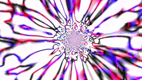 Abstract animated background featuring rotating curved lines Stock Footage 319558010