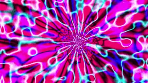 Abstract animated background featuring rotating curved lines Stock Footage 319885062