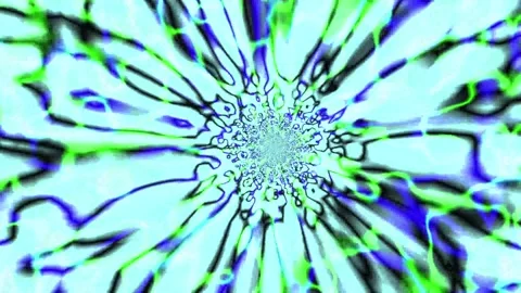Abstract animated background featuring rotating curved lines Stock Footage 319885093