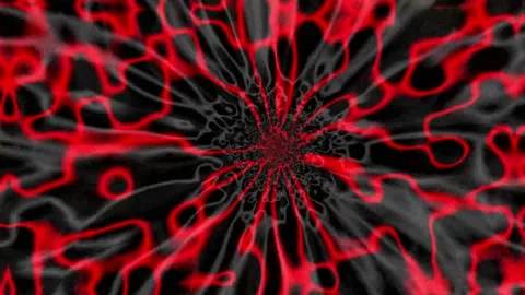 Abstract animated background featuring rotating curved lines 스톡 동영상 319905650