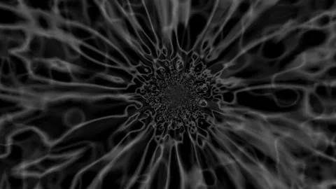 Abstract animated background featuring rotating curved lines Stock-Footage 319905680